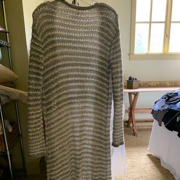 Free People long knit open cardigan - Picture 2 of 5